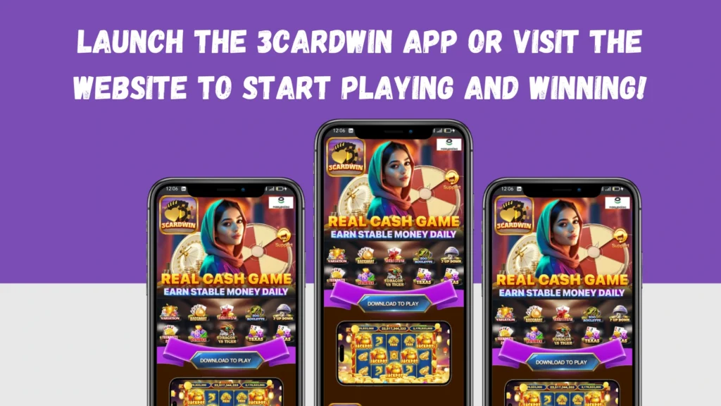 3cardwin download process